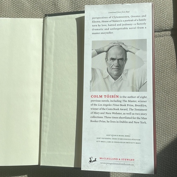 House of Names - Colm Tóibín. Hardcover. Like New. Greek Mythology - Picture 4 of 9
